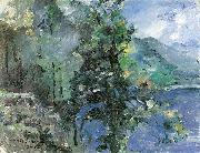 Walchensee mit Abhang des Jochberges Lovis Corinth